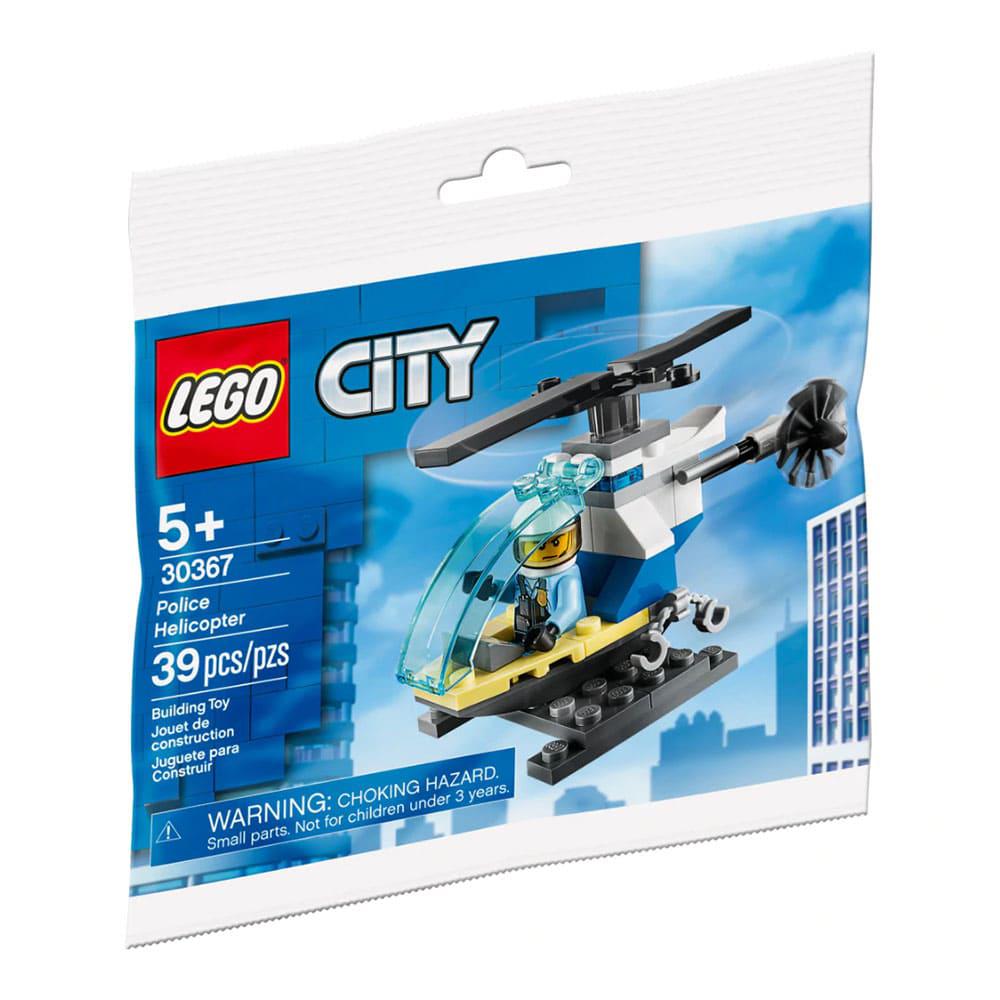 Bloques Lego Helicóptero Policía