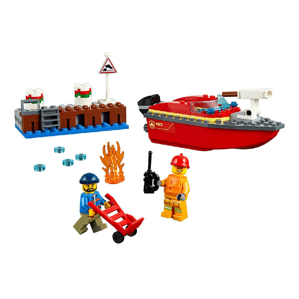 Bloques LEGO® Llamas En El Muelle
