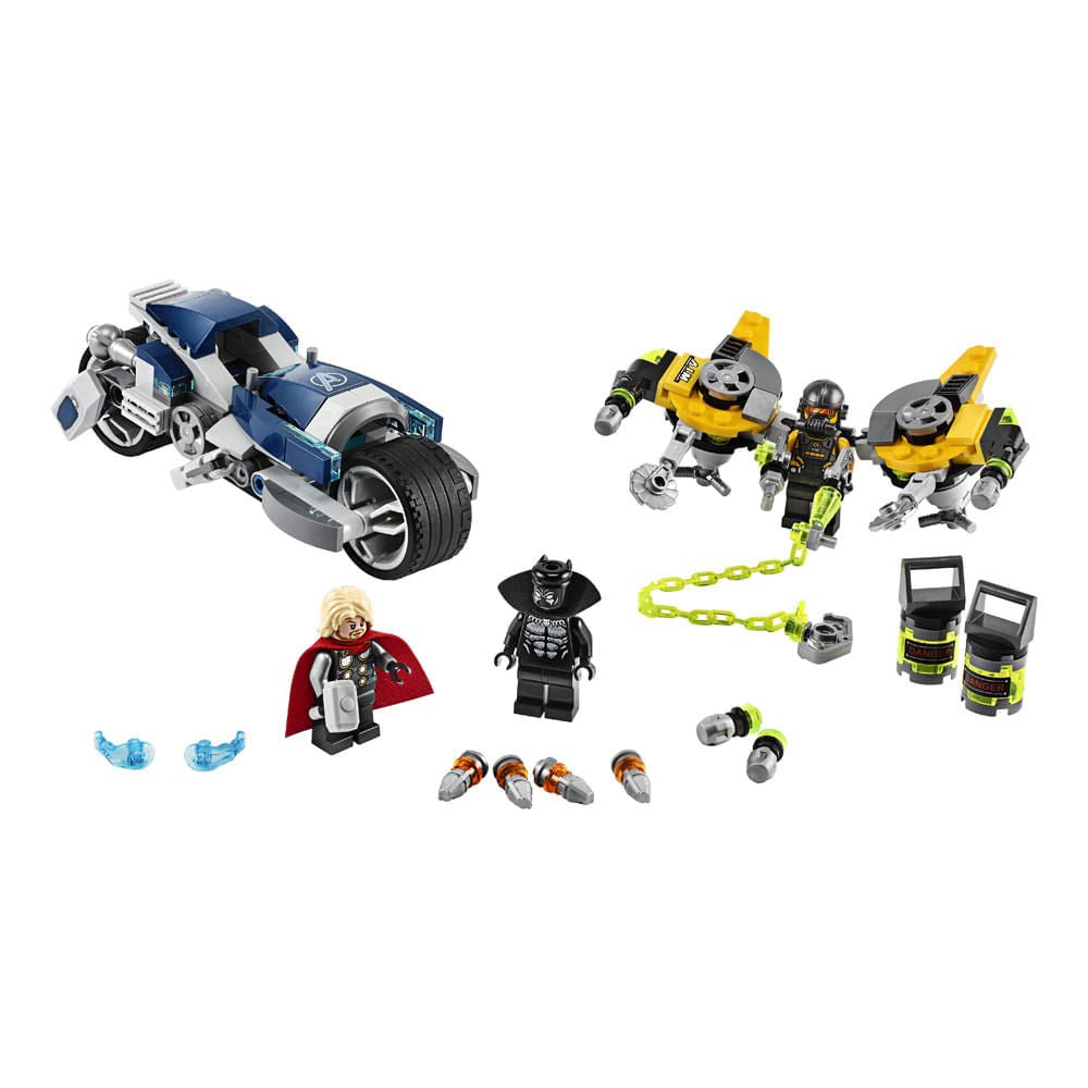 Bloques LEGO® Marvel Avengers Speeder Bike Attack