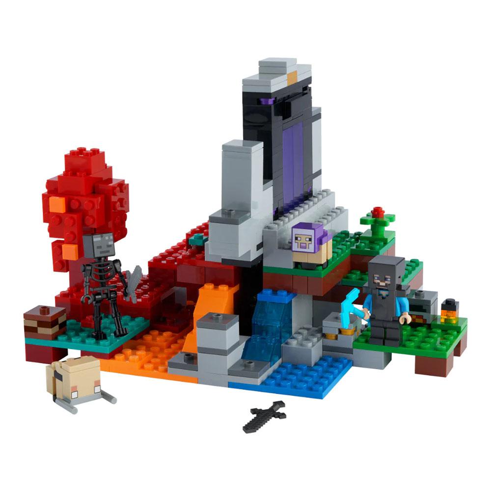 Bloques Lego Minecraft el Portal en Ruinas