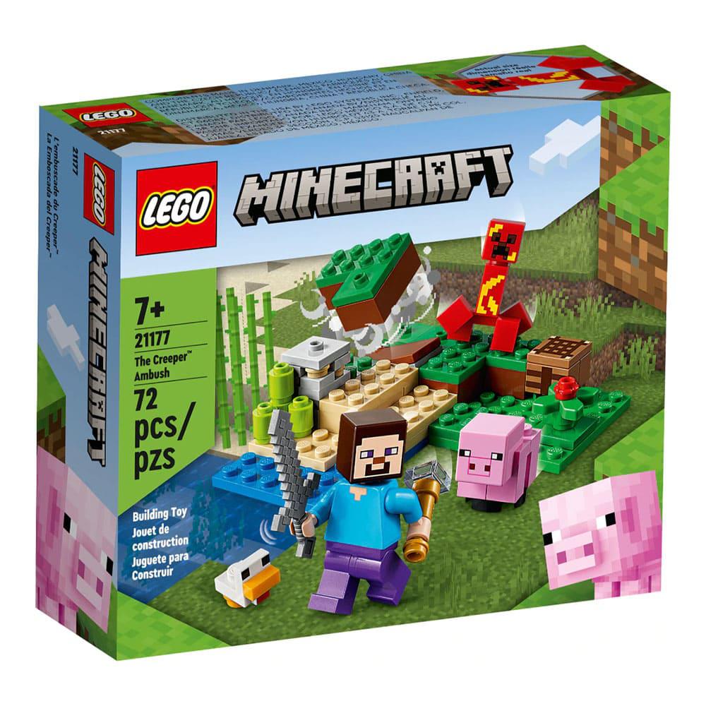 Bloques Lego Minecraft la Emboscada de Creeper