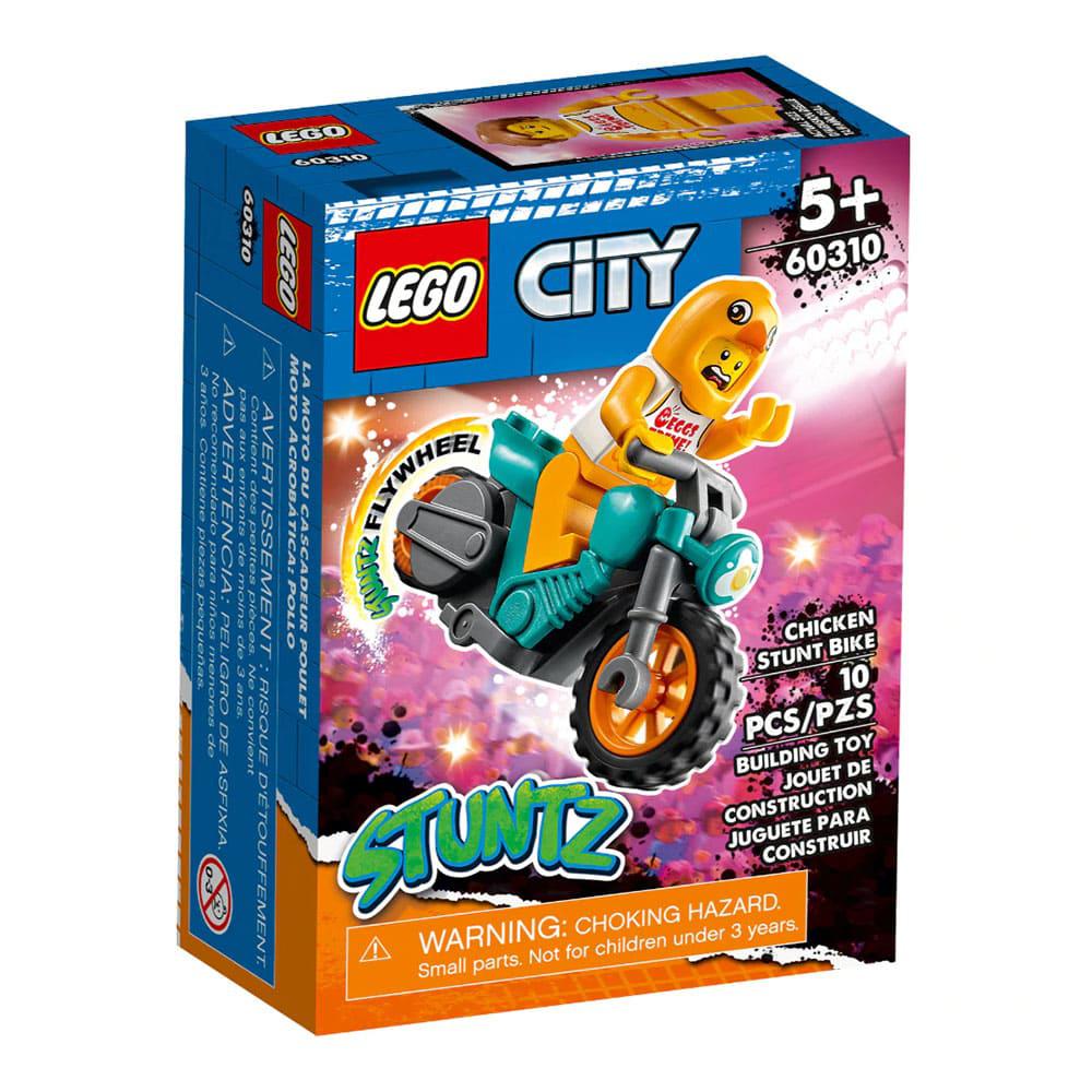 Bloques Lego Moto Acrobática: Pollo