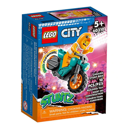 Bloques Lego Moto Acrobática: Pollo