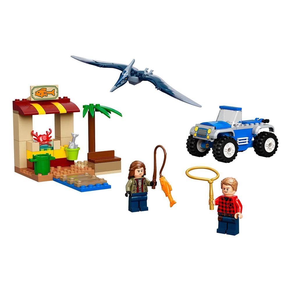 Bloques Lego Persecución de Pteranodones