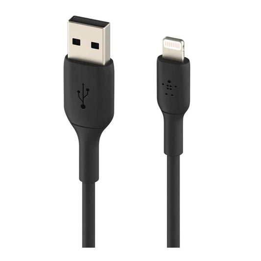 Cable Belkin BoostCharge USB-A a Lightning 1m Negro