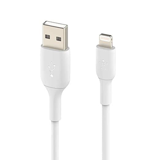 Cable Usb-A Belkin Lightning 3Mts Wht