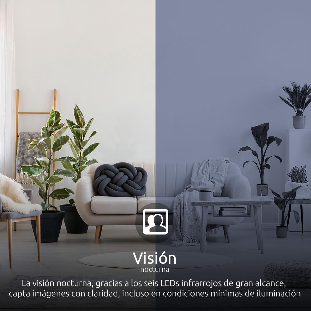 Cámara Inteligente Nexxt Solutions Con Wi-Fi Para Interior