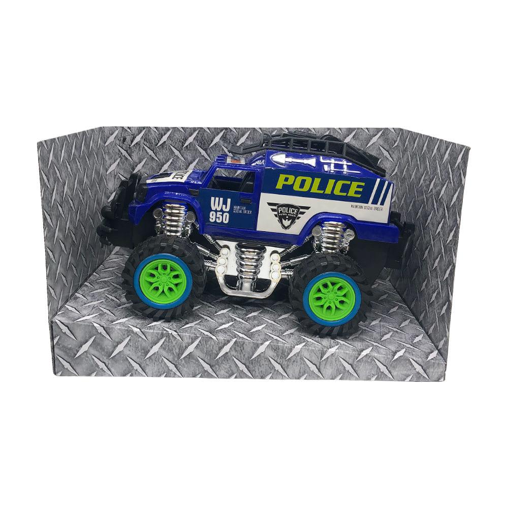 Camioneta Policía Inertia Toy Car de Fricción