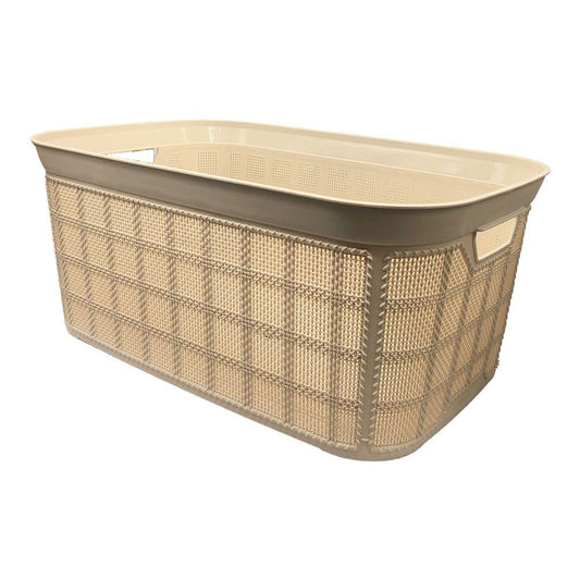 Canasta Plast Beehome Rectag Para Organizar 26L