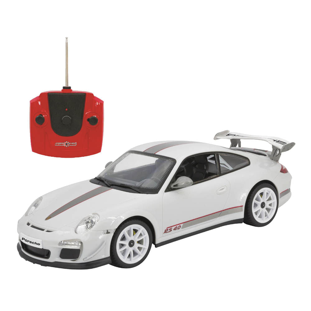 Carro a Control Remoto Porsche 911 4.0 Blanco a Escala 1:16