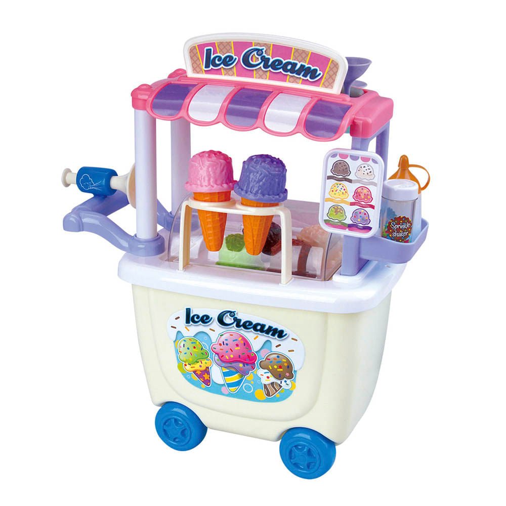 Carro De Helados PlayGo Con Accesorios