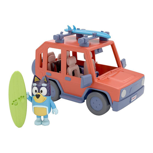 Carro Familiar Bluey Con Figura