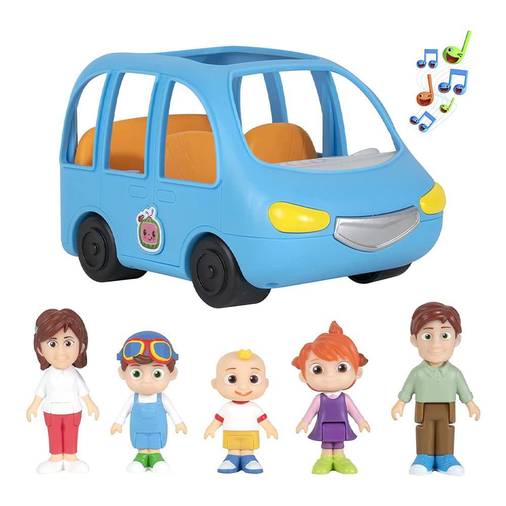 Carro Familiar Cocomelon Con Figuras y Sonidos