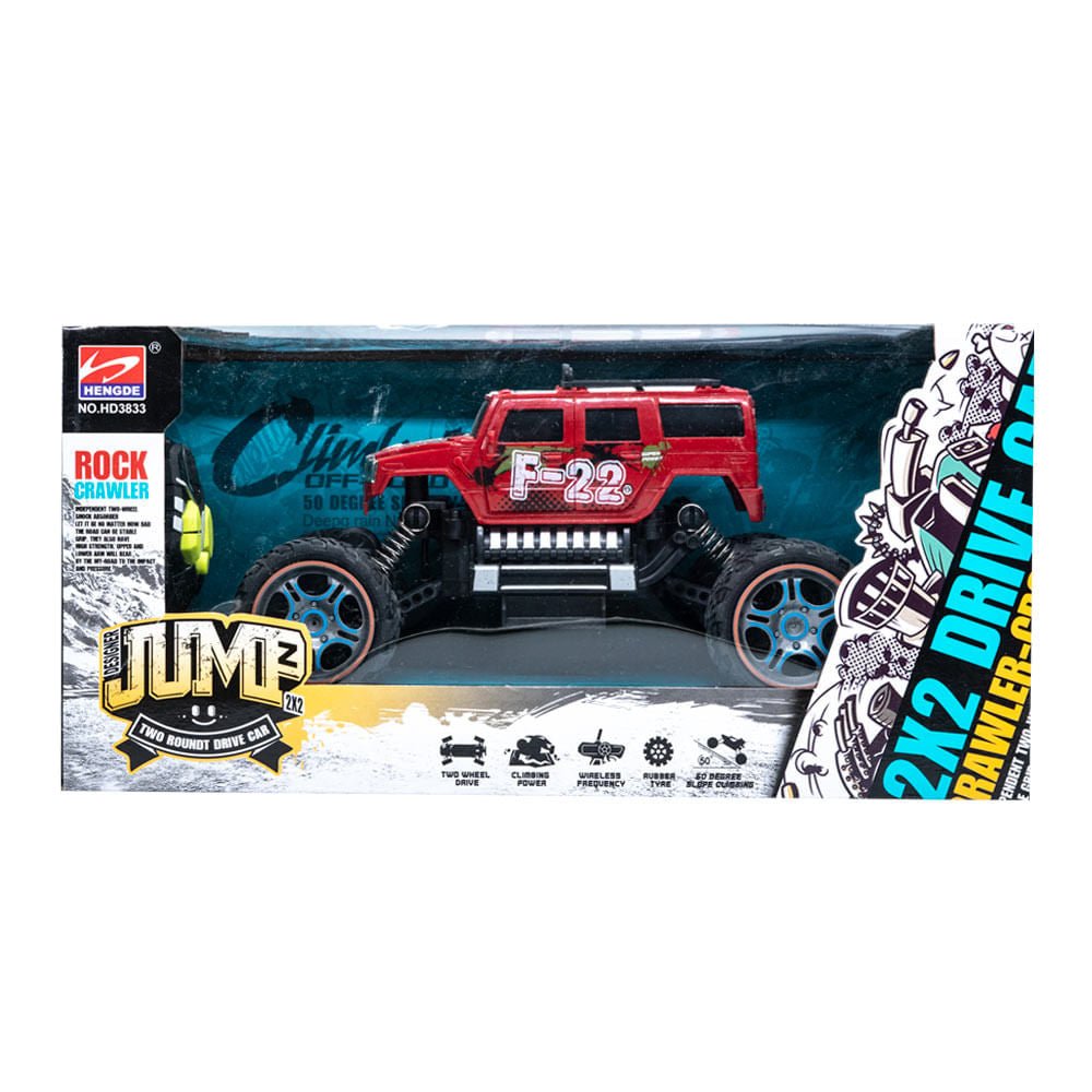 Carro Monster Jump 2 x 2 a Control Remoto - Surtido