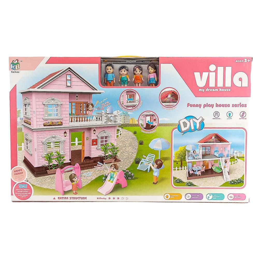 Casa de Muñeca Huada con Sonidos y Accesorios