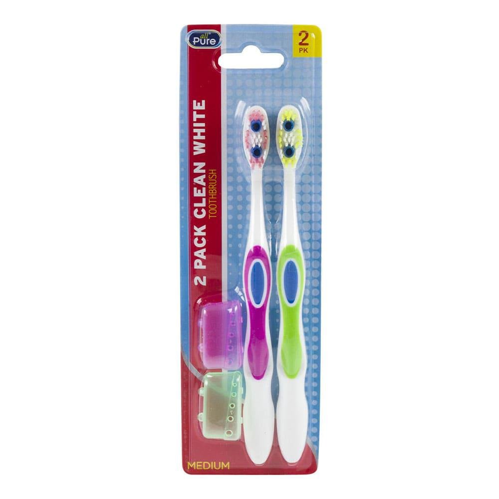 Cepillo Dental All Pure 2 Piezas