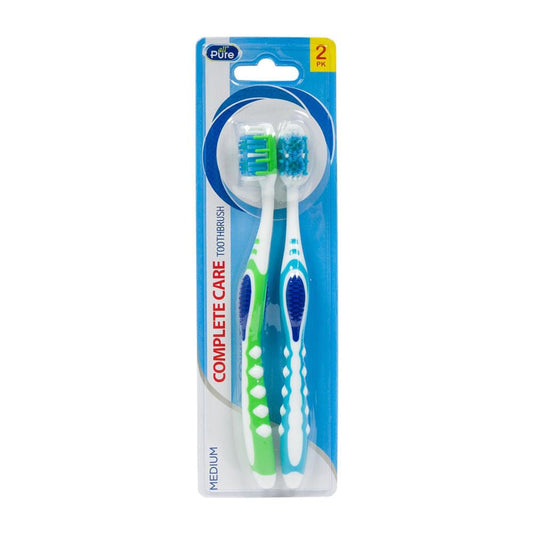Cepillo Dental All Pure Complete Care 2 Piezas