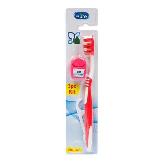 Cepillo Dental All Pure con Hilo Dental - Surtido