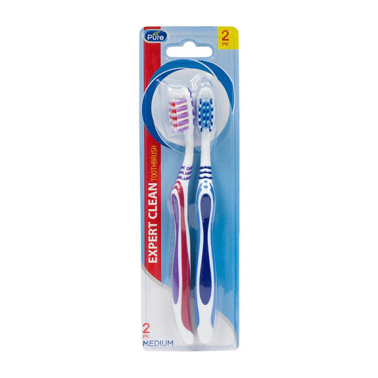 Cepillo Dental All Pure Expert Clean 2 Piezas