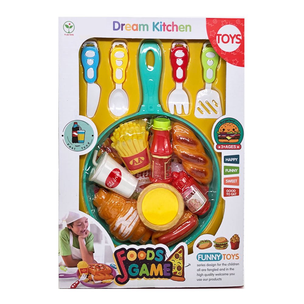 Comida Rápida Star Toys Con Accesorios