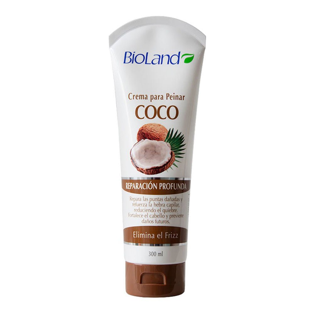 Crema de Peinar Bioland de Coco 300 ml