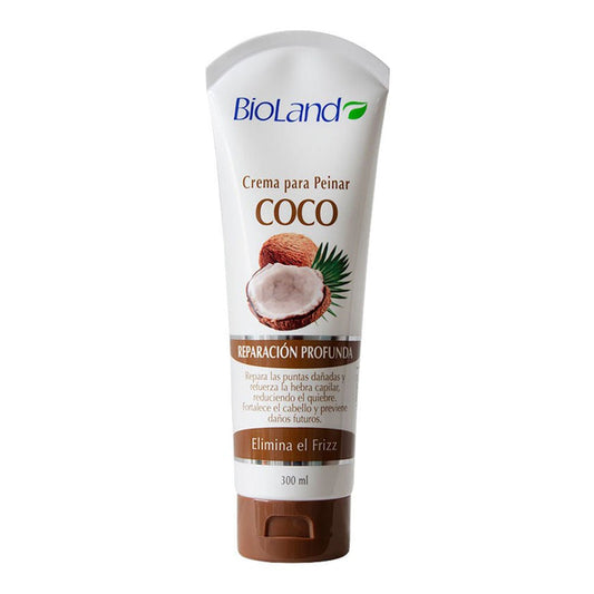 Crema de Peinar Bioland de Coco 300 ml