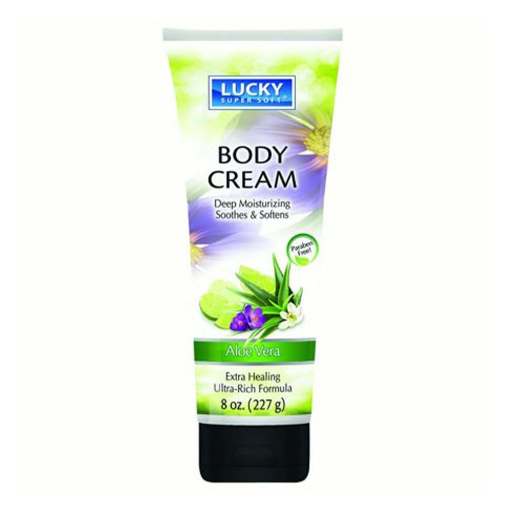 Crema Lucky Aloe Vera 8 Oz