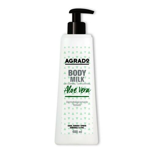 Crema Para el Cuerpo Agrado de Aloe Vera de 400 ml