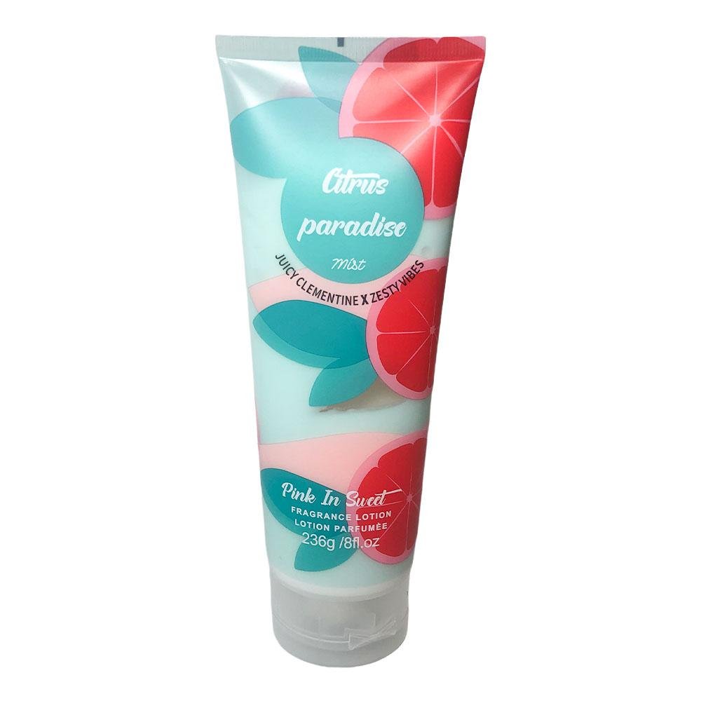 Crema Para el Cuerpo Pink In Sweet Frutas Tropicales 8 oz - Surtido