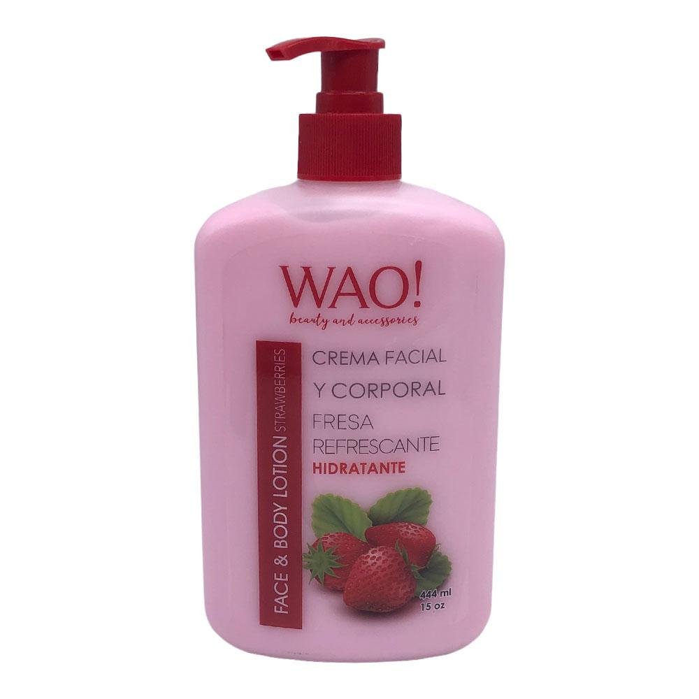 Crema Para el Cuerpo Wao Con Fresa