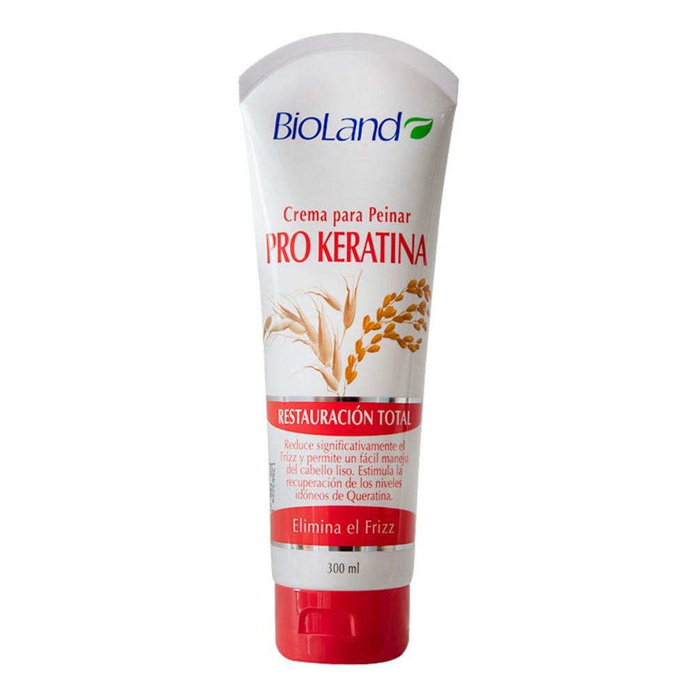 Crema Para Peinar Bioland Pro Keratina 300 ml