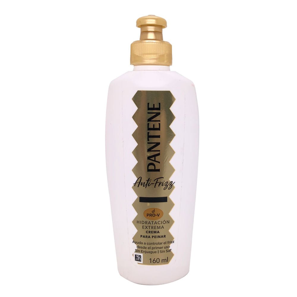Crema Para Peinar Pantene Anti Frizz 160 ml