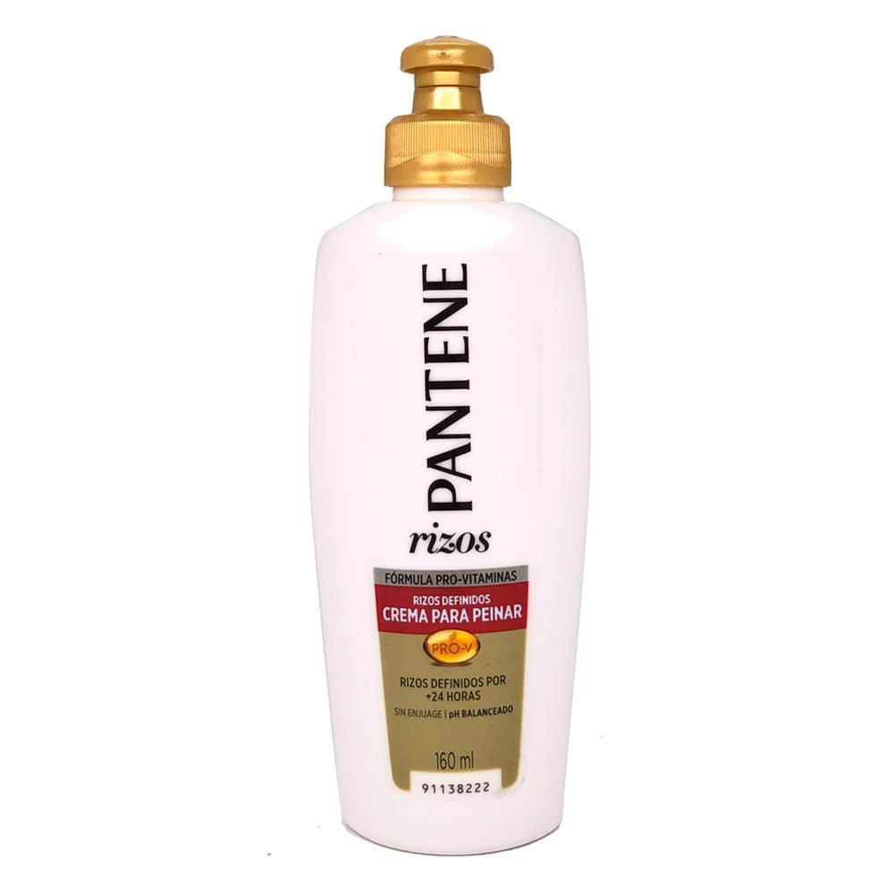 Crema Para Peinar Pantene Rizos definido 160 ml