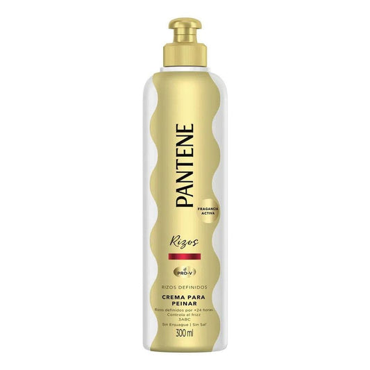 Crema Para Peinar Pantene Rizos Definidos 300 ml