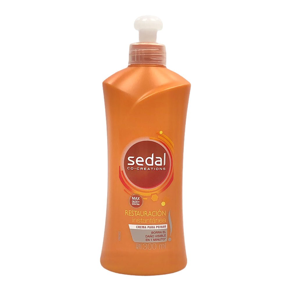 Crema Peinar Sedal Reconst Progres 300Ml