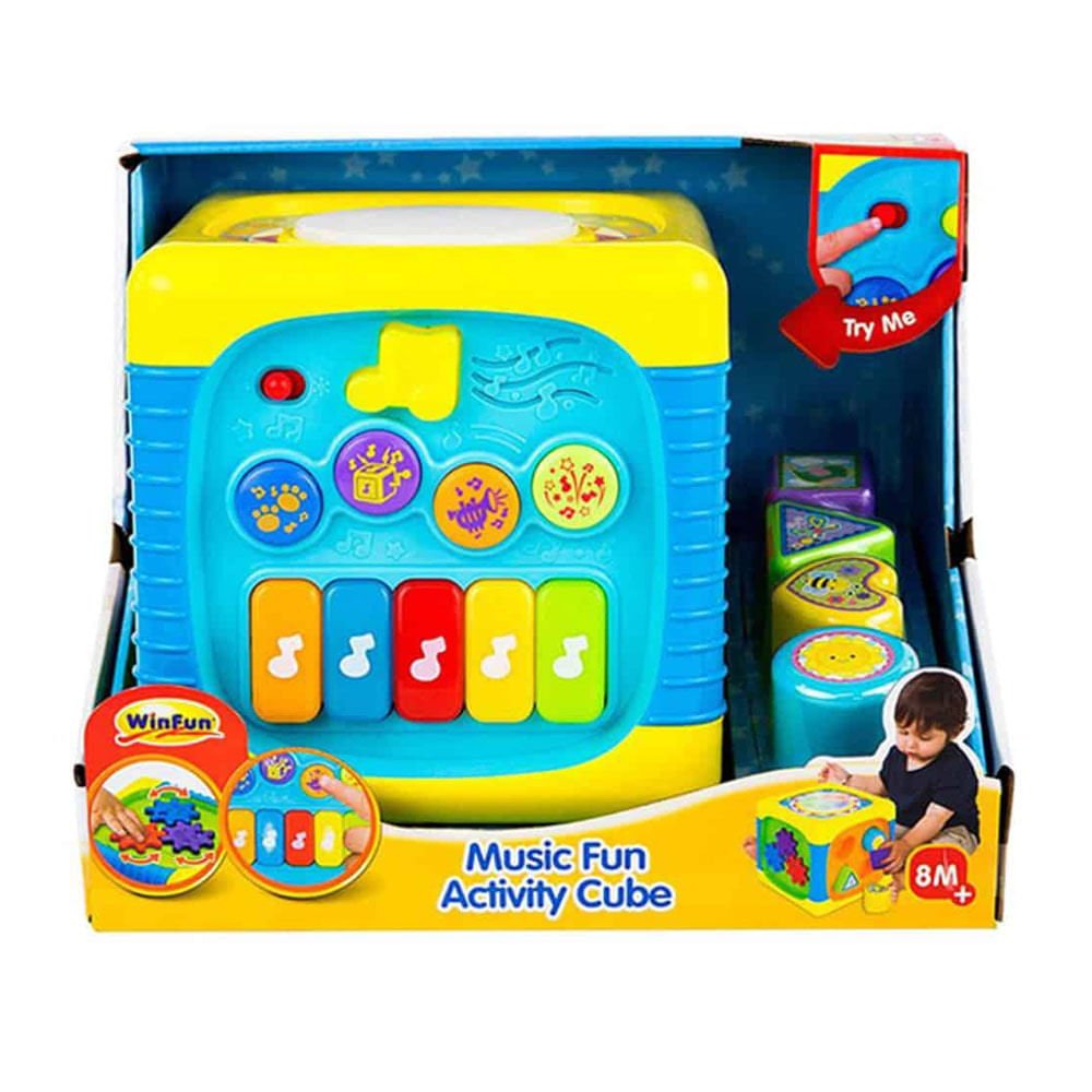 Cubo Musical de Actividades Fun Winfun