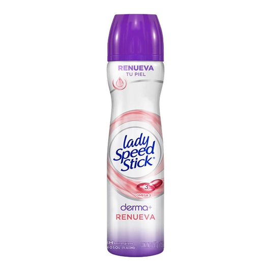 Desodorante en Spray Lady Speed Stick Derma + Renueva