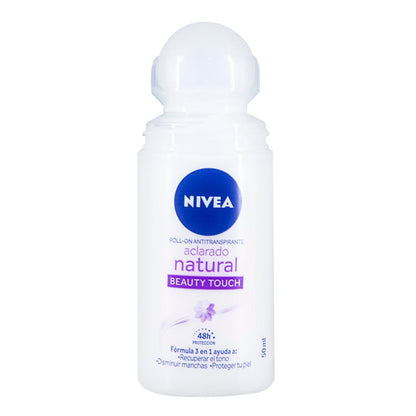 Desodorante Roll On Nivea Aclarado Beauty Touch 50 ml