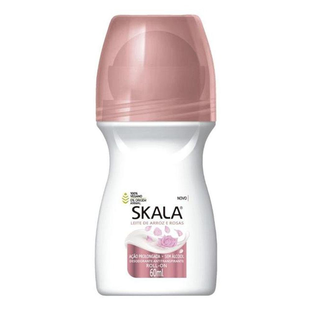 Desodorante Roll On Skala Leche de Arroz Para Dama 60 ml