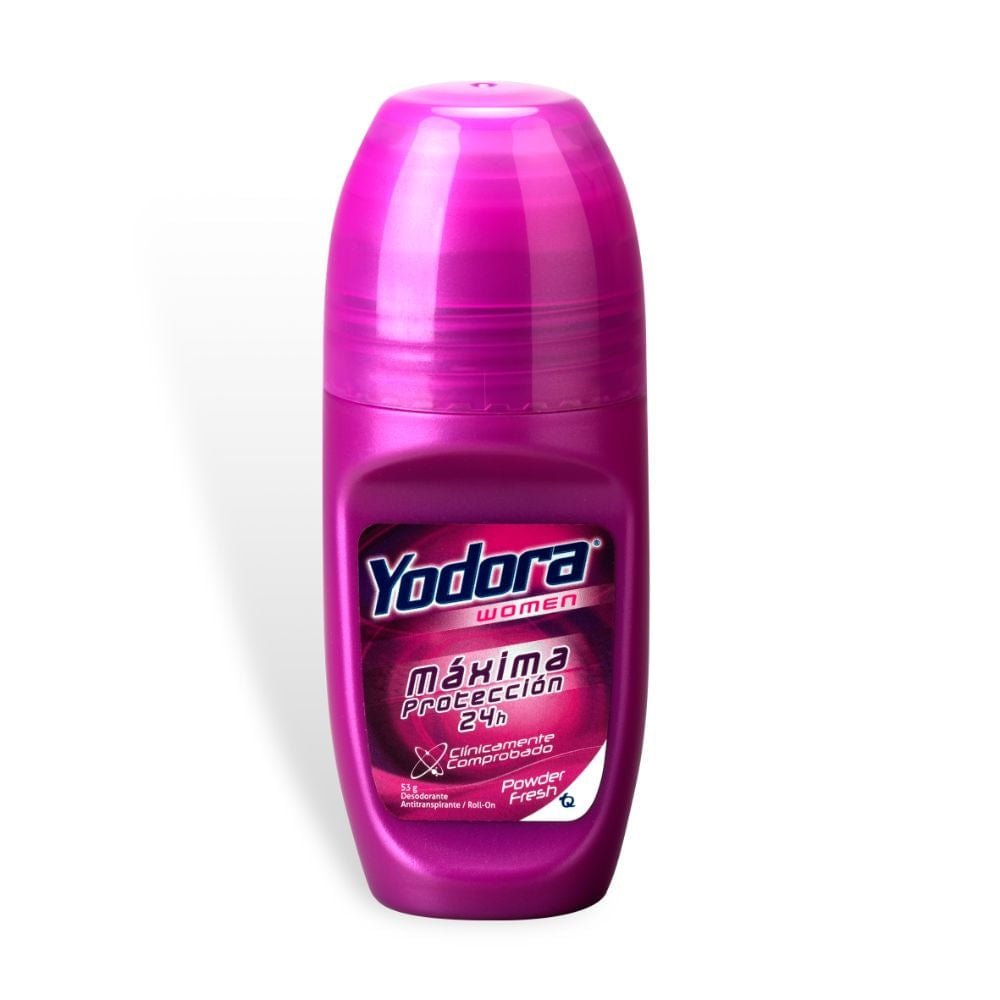 Desodorante Yodora Roll On Powder Fresh para Dama 35 g