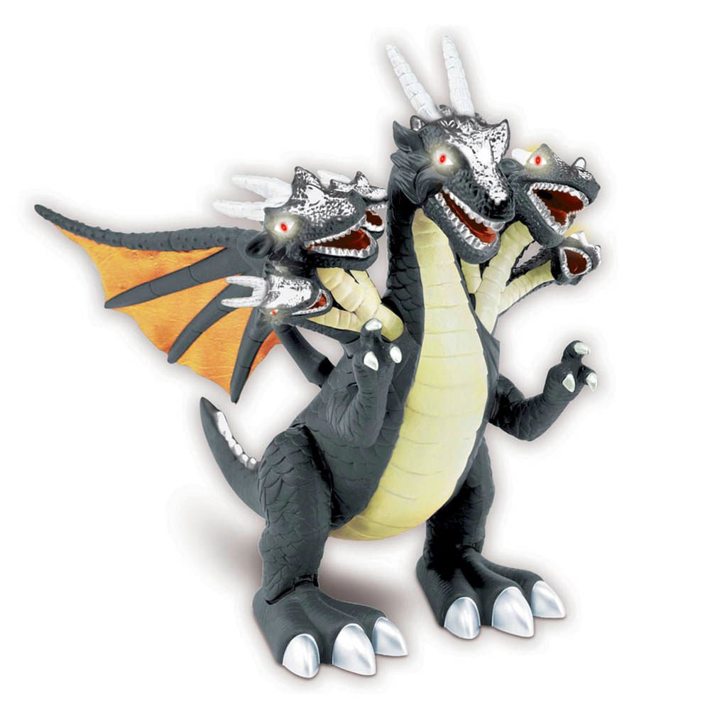 Dragón 3 Cabezas Dino Mat Grande