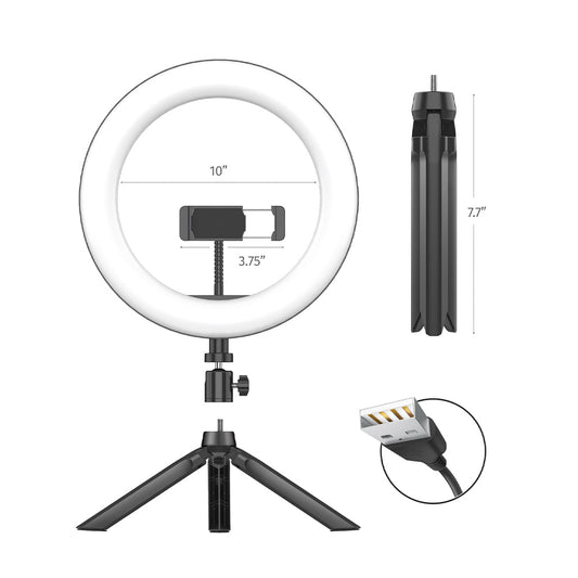 Aro de Luz Slide Con Tripode