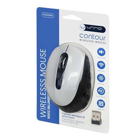 Mouse Unnotekno Inalámbrico Silver