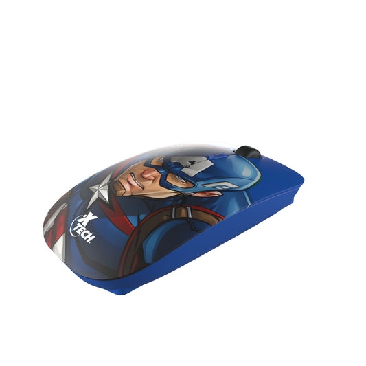 Mouse XTech Inalámbrico Capitán América
