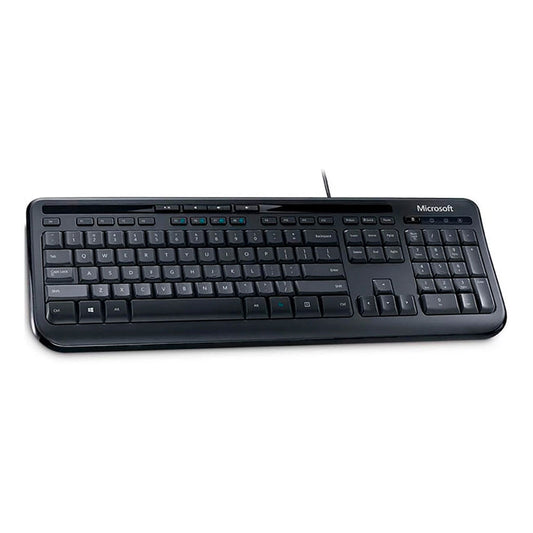 Teclado Microsoft Wired Keyboard 600 USB Black