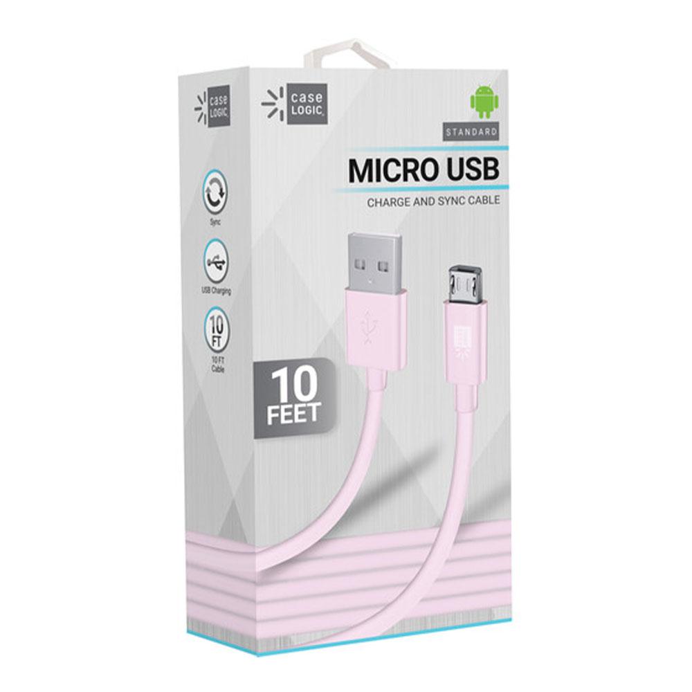 Cable Cargador Android Case Logic 10Ft Surtido