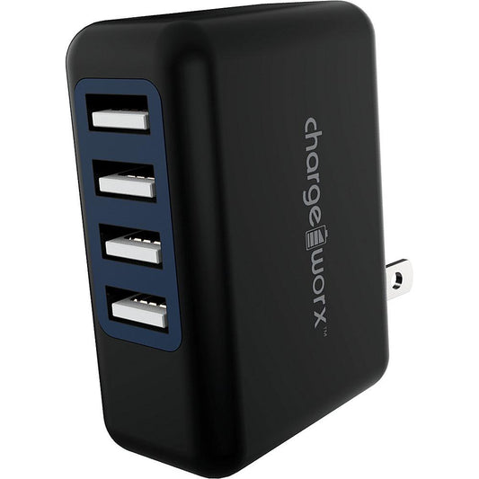 Cargador De Pared Chargeworx Usd Black