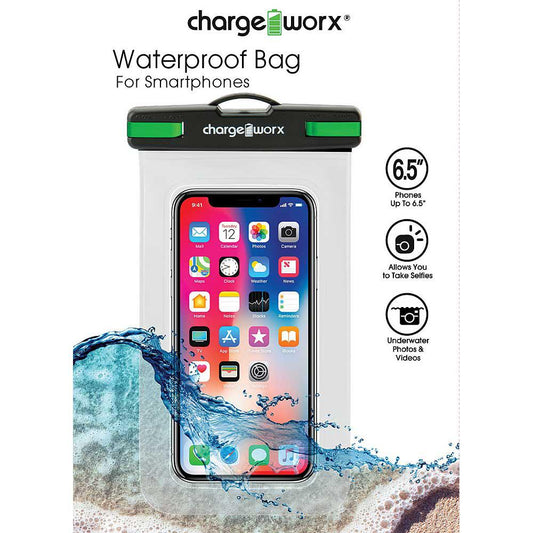 Bolsa Chargeworx Protectora Para Celular Clear