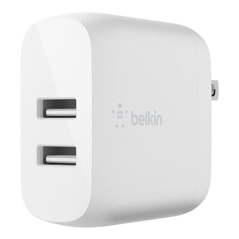 Adaptador Belkin Wall Dual Usb-A 24W Wht