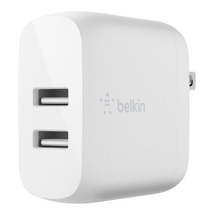 Adaptador Belkin Wall Dual Usb-A 24W Wht